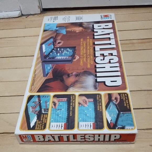 Battleship Board Game (1978, Milton Bradley) Vintage! Complete Bilingual - Picture 3 of 12